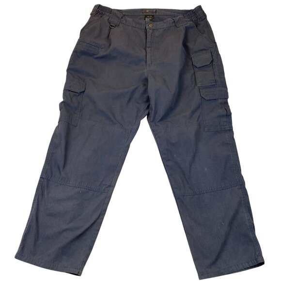5.11 Tactical Mens Cargo Pants Size 40x30 Straight Outdoors Workwear Casual Gray - Picture 1 of 16